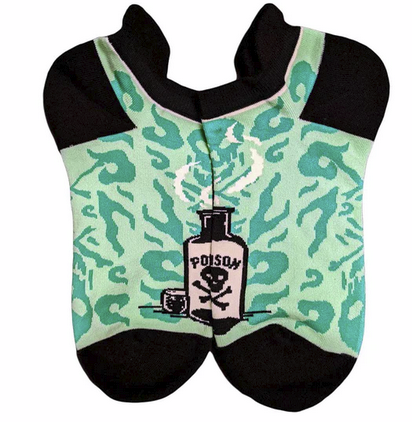 Poison Bottle Ankle Socks