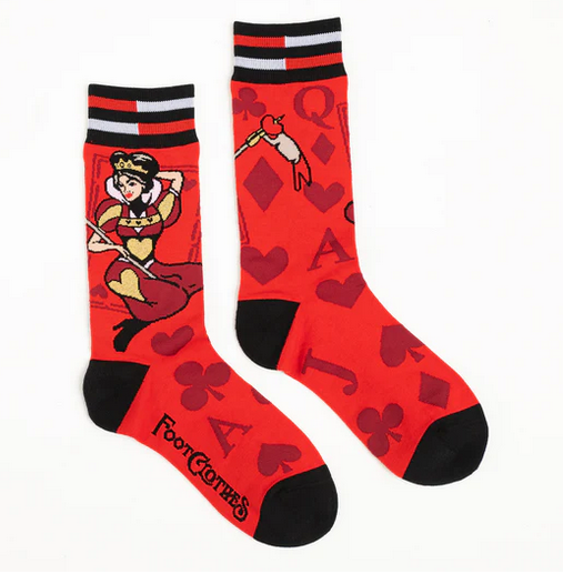 Queen of Hearts Socks