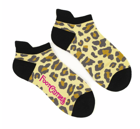 Leopard Print Ankle Socks