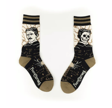 Nikola Tesla Crew Socks