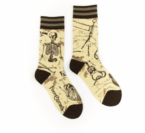 Antique Medical Crew Socks