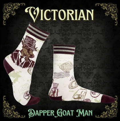 Dapper Goat Man Socks