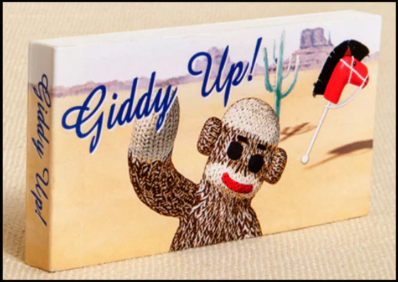 Sock Monkey - Giddy Up! Flipbook
