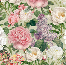 Serviettes de table « Rose »