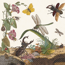 Serviettes en papier « Insectes »