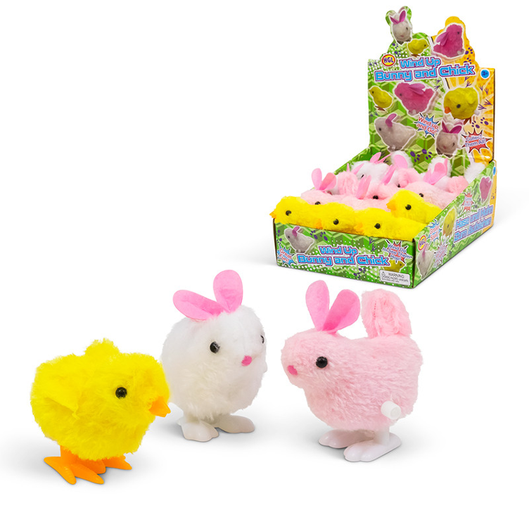 Aufziehhase und -küken