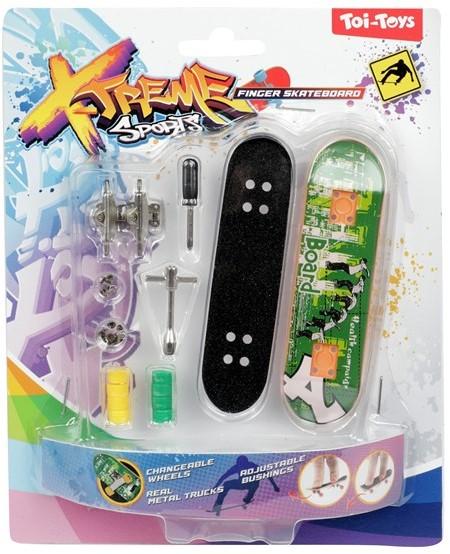 XTREME Finger skateboard avec roues supplémentaires