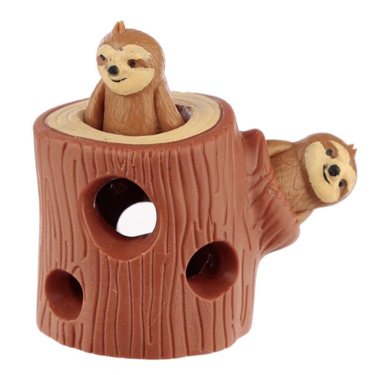 Squeezy Sloth Hide and Seek Spielzeug