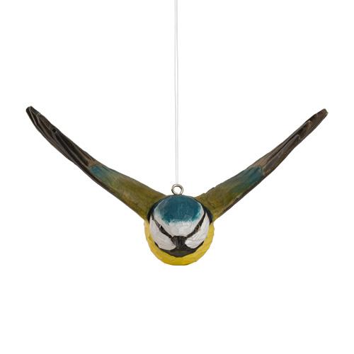 DecoBird Mésange Bleue Volante