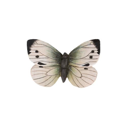 Aimant papillon grande piéride du chou