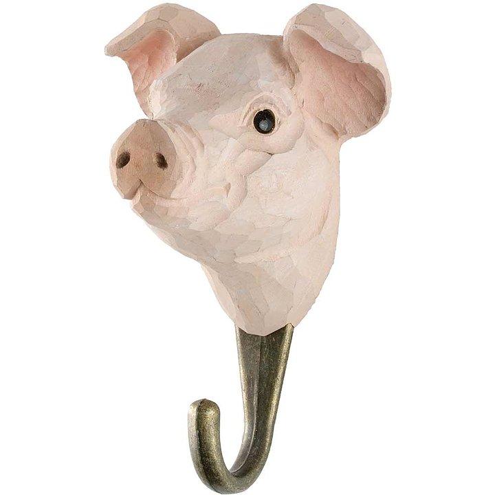 Crochet de porc sculpté à la main