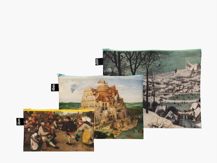 Pieter Bruegel the Elder Zip Pockets