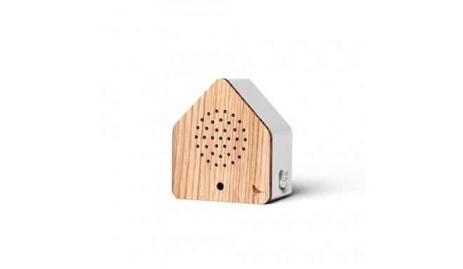 Zwitscherbox Satellite Amsel - Holz